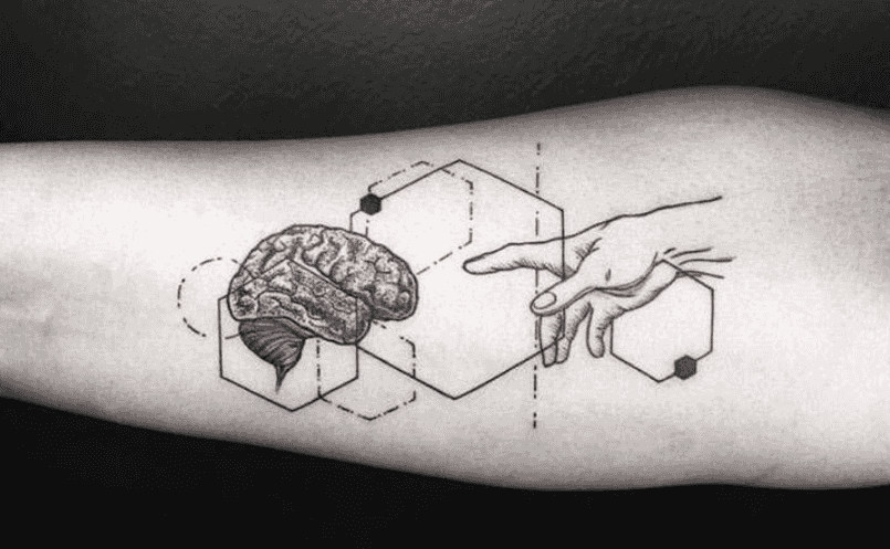 Neural Tattoos: Brainwave-Controlled Body Art