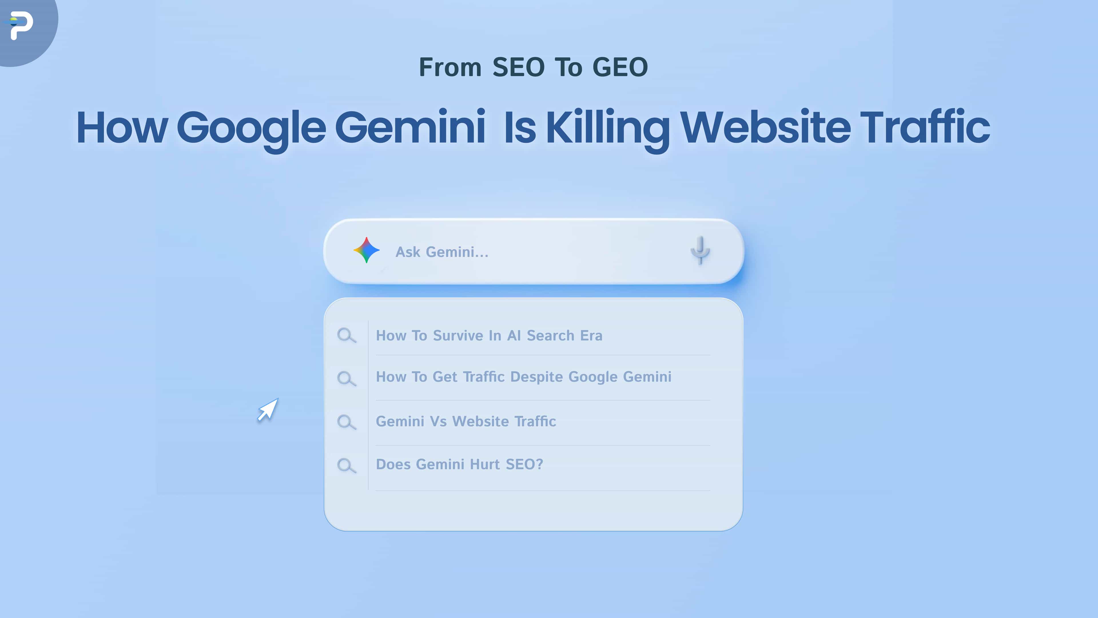 How Google Gemini Is Killing Website Traffic